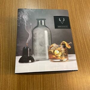 Smoked Cocktail Kit with Black and Clear Glass